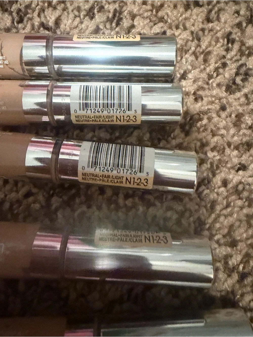True Match Concealer - N1-2-3 ,N4-5, C 123 c 4-5